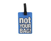 Jmenovka Travelite modrá, PVC