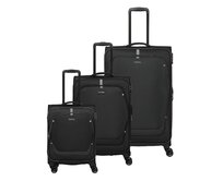 Cestovní kufry set 3ks Travelite Umbria S,M,L černá, Textil