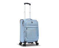 Cestovní kufr Snowball 4W S modrá, Textil