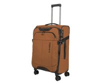 Cestovní kufr Travelite Briize 4w M oranžová, Textil