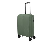 Cestovní kufr Travelite Air stripe 4W S zelená, Polypropylen