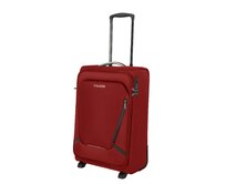 Cestovní kufr Travelite Jetpack 2W S Slim červená, Textil