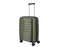 Cestovní kufr Travelite AIR BASE 4W S EXP zelená, Polypropylen