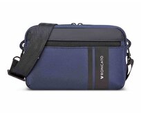 Taška do ruky-přes rameno Roncato Metropolitan modrá, Textil