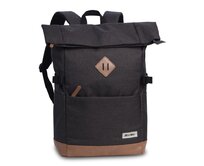 Batoh Bestway city roll-top černá, Textil