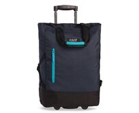 Fabrizio Nákupní taška na kolečkách PUNTA Wheel modrá, Textil