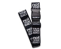 Popruh Fabrizio signs černá, Polypropylen