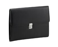 Spisovka d&n černá, Syntetická kůže