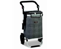 Fabrizio Nákupní taška na kolečkách PUNTA Talent černá, Textil