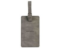 Jmenovka 2ks Fabrizio šedá, PVC