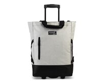 Fabrizio Nákupní taška na kolečkách PUNTA Wheel šedá, Textil