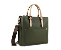 Dámská taška Bugatti ELLA Top L zelená, Polyuretan