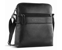 Taška přes rameno Bugatti Nome M černá, Kůže