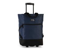 Fabrizio Nákupní taška na kolečkách PUNTA Wheel modrá, Textil