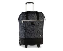 Fabrizio Nákupní taška na kolečkách PUNTA Big Wheel šedá, Textil