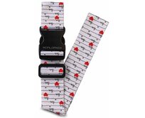 Bezpečnostní popruh Fabrizio MODE bílá, Polypropylen