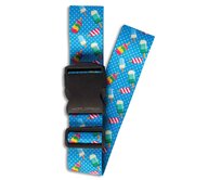 Bezpečnostní popruh Fabrizio MODE modrá, Polypropylen