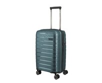 Cestovní kufr Travelite AIR BASE 4W S SLIM modrá, Polypropylen
