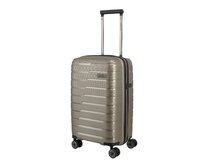 Cestovní kufr Travelite AIR BASE 4W S SLIM šampaňská, Polypropylen