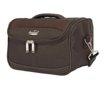 Kosmetická taška Madisson S hnědá, Textil