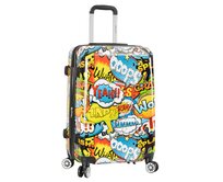 Cestovní kufr MADISSON 4W ABS M vícebarevná, ABS / Polykarbonát