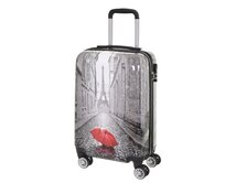 Cestovní kufr MADISSON 4W ABS S šedá, ABS / Polykarbonát