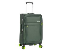 Cestovní kufr Snowball 4W M khaki, Textil