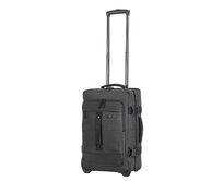 Cestovní kufr-batoh Snowball na kolečkách S černá, Textil