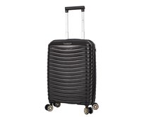 Cestovní kufr Snowball Waves PP 4W S černá, Polypropylen
