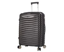 Cestovní kufr Snowball Waves PP 4W M černá, Polypropylen
