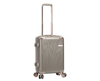 Cestovní kufr Snowball Shine 4W S šampaňská, Polykarbonát