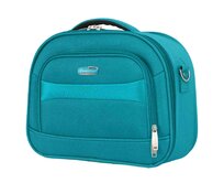 Kosmetický kufřík Madisson M tyrkysová, Textil