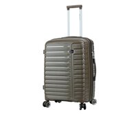 Cestovní kufr Madisson 4W M Linea hnědá, Polypropylen