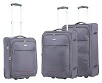 Cestovní set 3ks Snowball HIT 2W šedá, Textil