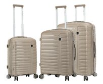 Cestovní kufry set 3ks Madisson Linea EXP S,M,L šampaňská, Polypropylen