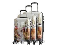 Cestovní kufry set 3ks Madisson S,M,L vícebarevná, ABS / Polykarbonát