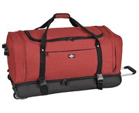 Cestovní taška na kolečkách  Lee Cooper XL červená, Textil