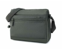 Taška na rameno Hedgren Inner city Eye šedá, Textil