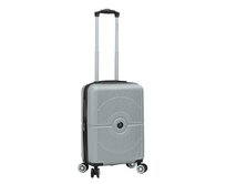 Cestovní kufr Madisson ABS 4W S šedá, ABS