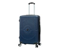 Cestovní kufr Madisson ABS 4W M modrá, ABS