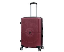 Cestovní kufr Madisson ABS 4W M vínová, ABS