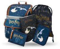 Baagl Školní set Zippy Harry Potter Bradavice II modrá, Textil