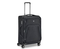 Cestovní kufr Roncato Gateway 4W M EXP černá, Textil