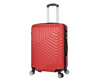 Cestovní kufr Madisson ABS 4W M červená, ABS