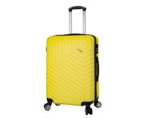 Cestovní kufr Madisson ABS 4W M Žlutá, ABS