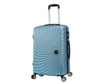 Cestovní kufr Madisson ABS 4W M modrá, ABS