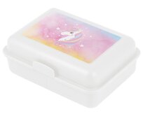 BAAGL Box na svačinu Rainbow Unicorn bílá, Polypropylen
