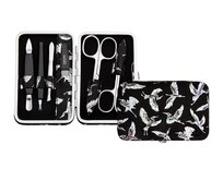 Manikúrová sada Premium Line 6-dílná černá, Kůže