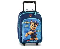 Fabrizio Dětský kufr Tlapkova patrola Chase modrá, Textil