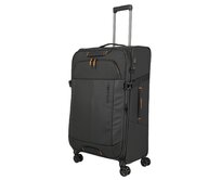 Cestovní kufr Travelite Briize 4w L černá, Textil